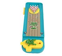 Drfeify Mini Bowling Set per Bambini Giocattoli per la Scrivania Giocattolo di Plastica Durevole, Intrattenimento Domestico per Ufficio