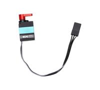 Drfeify Mini Servo RC Ad Alta Torsione, Ricambio Diretto per Assale SCX30