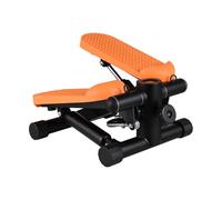 Drfeify Mini Stepper, Stepper per Scale per Esercizi a Casa, Pedale Antiscivolo con Display LCD, Capacità 100 Kg, Fitness per Tutto il Corpo (ORANGE)