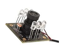 Drfeify Modulo Fotocamera USB, Visione Notturna Diurna HD da 2 MP con Filtro IR Automatico e LED per Laptop e PC