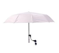 Drfeify Ombrellone da Spiaggia, Parasole Portatile in Tessuto Pongee 190T con Morsetto Universale, Tettuccio con Inclinazione Regolabile UPF 50+ e 10 Stecche per Sedia a Sdraio, Patio, Pesca,