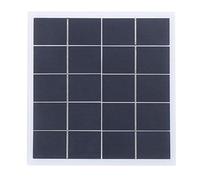 Drfeify Pannello Solare da 5 V 5 V, Componente di Scheda Laminato in Policristallo Accessorio Fai -da -te per Luci da Giardino