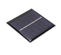 Drfeify Pannello Solare Polysilicon da 0,6 W Scheda per Caricatore Solare Portatile per Illuminazione da Giardino
