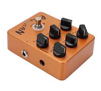 Drfeify Pedale Effetti per Chitarra, Simulatore di Altoparlanti in Metallo con Equalizzatore a 3 Bande, Ideale per la Registrazione in Studio e la Simulazione di Amplificatori