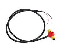 Drfeify per Cavo di Alimentazione NMEA 2000 con T, Cavo Backbone in Metallo ABS M12 5 Core 3,28 Piedi, Alimentazione Stabile Plug and Play con Terminatore, per Reti Marine Simrad Lowrance Navico