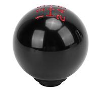 Drfeify Pomello del Pomello del in Lega di Alluminio M10x1,5 del Manuale Rotondo da 48 Mm Impugnatura Liscia Facile da Installare per Fit FD2 FN2 EP3 DC2 DC5 F20C (6 fermate nere)