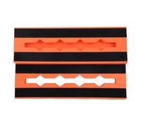 Drfeify Postrutvala per Chitarra, Eva a Grande capacità Effetti di Chitarra Leggera Pedalboard Contiene 6-10 Pedali con Nastro Adesivo