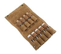 Drfeify Preda della Festa Camminata Piena di Barscula Artificiale Campaje Steil per il Campeggio e la Chiusura con Materiale di qualità (Cachi)