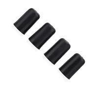 Drfeify Punta di Gomma per Violoncello, 4pcs Black Non Slip Tappo Protettore Strumento, con Protezione da Graffi, Aumento Dell'attrito per le Prestazioni di Violino