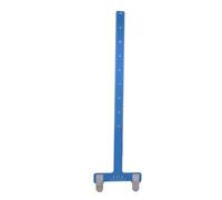 Drfeify Quadrato a Forma di T, Precisione e Flessibilità, Tiro con L'Arco, Fibbia Incoccate e Curvature, for Arcieri Indoor e Outdoor, Profesionisti e Iniziati (Blue)