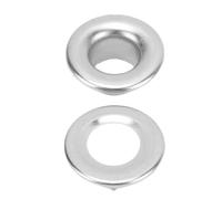 Drfeify Set di 100 Rondelle Passacavo Occhielli in Metallo Ramato Occhielli Dentati da 8 Mm con Rondelle per Tessuti, Pelle, Vestiti, Scarpe, Cappelli e Tende per Finestre, Riparazione Fai da Te
