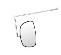 Drfeify Specchietto Retrovisore per Ciclismo, sul Casco o sugli Occhiali, Angolo Regolabile, Accessorio per Specchietti Retrovisori