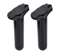Drfeify Supporto per Canna da Pesca Kayak 30 Gradi Angolato, Flush Mount | Diametro Interno di 1,57 Pollici, Costruzione in ABS e PC, Resistente Alla Ruggine per Uso in Acqua Dolce e Costiera,