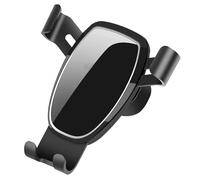 Drfeify Supporto per Telefono per Auto Supporto per Telefono per Auto a gravità in ABS con Clip per Bocchetta dell'aria con Blocco Automatico Rotazione di 360 Gradi Funzionamento con una Sola Mano