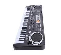 Drfeify Tastiera per Pianoforte a 61 Tasti, Materiale ABS, 16 Toni e 10 Ritmi di Registrazione per Bambini Principianti Dai 5 Ai 9 Anni