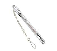 Drfeify Termometro da Pesca, Termometro per Acqua per Pesca a Mosca Clip da Tasca Termometro da Pesca Strumenti di Misurazione per la Pesca a Mosca