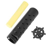 Drfeify Umidificatore per Chitarra, di Umidificazione della Buca Sonora con Nucleo in Spugna per Chitarra Folk, Design Senza Gocciolamento, umidità Bilanciata 40 60, Facile da (umidificatore nero)