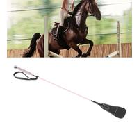 Drfeify Whip Whip, Cavalcando Raccolto per L'allenamento e Salto del Dressage, Whip Equestre da 68 Cm con Impugnatura Non Slip e Cinghia da Polso (Pink)