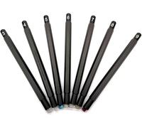 DRFGHK Mohs - Kit per test di durezza 7 pezzi, penna tester antigraffio 3-9 con scatola portaoggetti, apparecchiatura di prova portatile, per identificazione minerale strial gioielli in giada