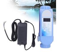 DRFGHK Sis-Tema di Clorazione Salina Intelligente per Piscine, Generatore Sale Automatico Piscine con Pannello Digitale Intelligente, Controllo Remoto Tramite App,12g/h(≤50m³)