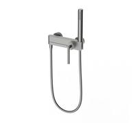 DRFGNF Bath Shower Mixer Tap Wall Mounted Gun Gray Bath Tub Mixer Tap with Shower Head Single Lever Bath Tap Bathtub Faucet Shower Head And Hose Set for Bath Taps