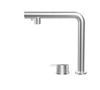 DRFGNF Kitchen Taps Mixer 2 Hole Pull out Spray Brushed Front Window Kitchen Tap Filter for Drinking Water Lift Faucet