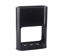 DRFGNF Portaombrelli per ingresso, portaombrelli con vassoio antigoccia rimovibile, supporto per ombrellone nero