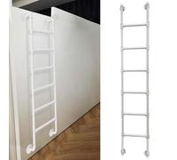 DRFGNF Scala di Emergenza per finestre da seminterrato, 100-300 cm, Scala antincendio da Parete, Altezza Ingresso 128 cm, per soffitta, dormitorio, Biblioteca, Letto a Castello, terrazza, Camper