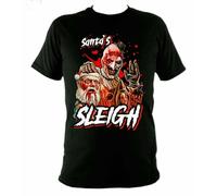 DRFTTFRerrtre Terrifier Horror Movie Christmas T-Shirt Art The Clown Terrifier 2 Shirt Xmas M