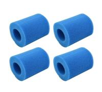 Drhomeam 4 cartucce di ricambio in schiuma per filtro Intex per piscina, riutilizzabili e lavabili, per piscine Intex tipo II 58094