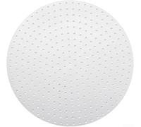 Drhomeam Tappetino in silicone per cucinare riso da cucina, per cuociriso, a prova di bruciatura, tappetino in silicone ispessito, 30 cm, bianco, K83F35H184I59YC3M6I35