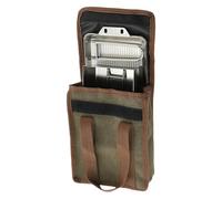 DRHTDXEJ Acciaio Inox Bistecca Padelle di Cottura Esterna Pentole di Cottura Portatile Campeggio Pieghevole Padelle Accessori da Campeggio Durevole