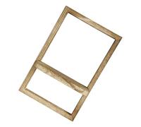 DRHTDXEJ Scaffale da parete in legno migliora lo stoccaggio di legno facile dell'installazione degli scaffali della parete della decorazione domestica