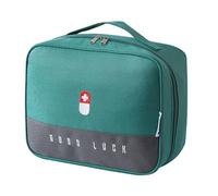 DRHTDXEJ Scatola portatile Borsa trauma esterna grande capacità organizzatori di stoccaggio medico impermeabilizza il sacchetto di immagazzinaggio, Verde