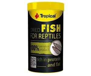 DRIED FISH 250ml / 35g - Pesce essiccato per rettili e pesci di grandi dimensioni