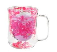 Dried Flowers Cups Handle Dried Flowers Design Decorative Flower Cups Style
