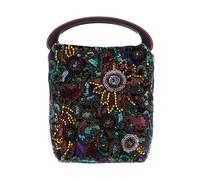 Dries Van Noten - Borsa a tracolla floreale in velluto - - Bags - Donna - Multicolore - ONE SIZE