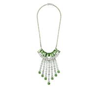 Dries Van Noten - Collana con ciondoli strass - - Accessories - Donna - Verde - ONE SIZE