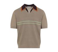 Dries Van Noten - Molar Polo - - Knitwear - Uomo - Marrone - XL
