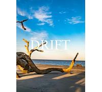 Drift: Coastal Decorative Book | Modern Beach House Accent for Coffee Tables and Shelves