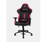 DRIFT GAMING DR350 - Sedia Gaming Ergonomica Professionale con Braccioli 4D, Cuscini Lombare e Cervicale, Reclinabile a 135°, Ruote Silenziose, Nero-Rosa