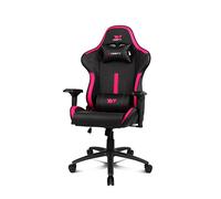 DRIFT GAMING DR350 - Sedia Gaming Ergonomica Professionale con Braccioli 4D, Cuscini Lombare e Cervicale, Reclinabile a 135°, Ruote Silenziose, Nero-Rosa