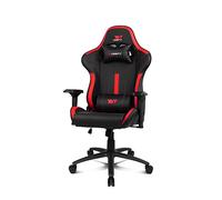 DRIFT GAMING DR350 - Sedia Gaming Ergonomica Professionale con Braccioli 4D, Cuscini Lombare e Cervicale, Reclinabile a 135°, Ruote Silenziose, Nero-Rosso