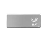 DRIFT GAMING MADKAT XL - Tappetino per gaming XL ElRubius, 900 x 350 x 3 mm, superficie extra morbida termica, base antiscivolo, bordi cuciti, grigio