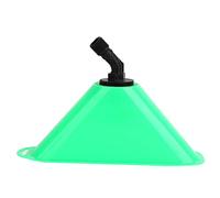 Drift Guard con ugello di spruzzo piatto, 0,6 pollici di spray per la tromba Accessorio per pacchetto di spruzzo di spruzzo di spruzzo di spruzzati per la casa per la casa di