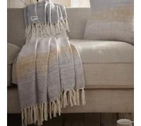 Drift Home - Bretton - Copriletto ecologico - 130 x 180 cm in ocra