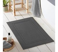 Drift Home - Tappetino da bagno Abode Eco - 80% cotone BCI, 20% poliestere riciclato - 50 x 80 cm in antracite