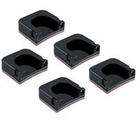 Drift Innovation 30-017-00 Curved Adhesive Mount per Drift HD/HD720/HD Ghost, 5 Pezzi, Nero
