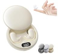 Drift - Invisible Earbuds, Invisible Sleep Wireless Earphone, Vision Beam Drift - Invisible Earbuds, No Delay, for Sleeping, Working, Hiking (Milky White)