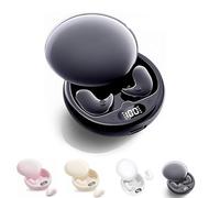 Drift - Invisible Earbuds, Vision Beam Ear Buds, Invisible Sleep Wireless Earphone, Light-Weight Noise Blocking, Comfortable Fit LED Power Display, for Sleeping, Working (black)